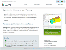 Tablet Screenshot of packvol.com